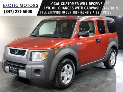 USED HONDA ELEMENT 2004 For Sale In Rolling Meadows IL Exotic Motors Inc