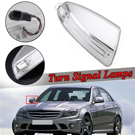 New Right Side Mirror Turn Signal Lights Lamps For Mercedes Benz ML