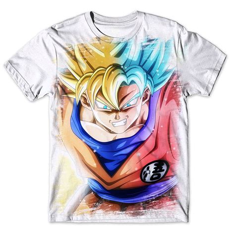 Camisa Camiseta Masculina Feminina Infantil Dragon Ball Z Super Goku 6