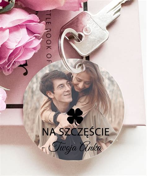 Prezent Na Szcz Cie Personalizowany Brelok Do Kluczy Ze Zdj Ciem