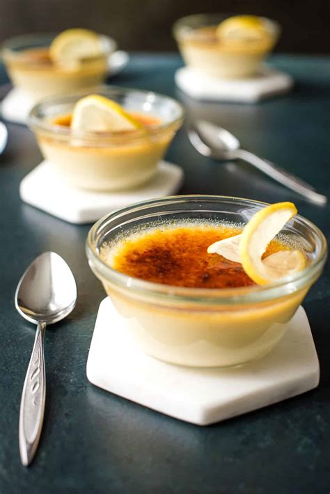 Lemon Crème Brûlée Recipe L Renee Nicoles Kitchen