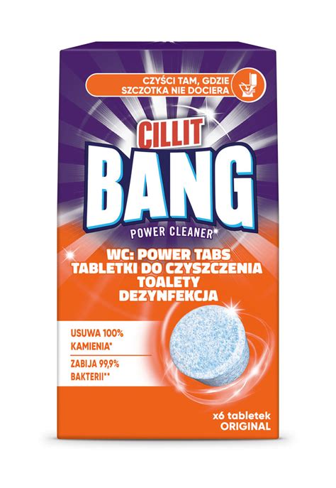 Cillit Bang Wc Tabletki Do Czyszczenia Toalety Dezynfekuj Ce Cillit