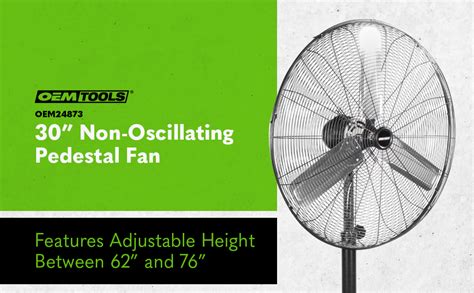 Amazon Oemtools Oem Non Oscillating Pedestal Fan