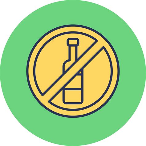 No Alcohol Vector Icon 32723987 Vector Art At Vecteezy