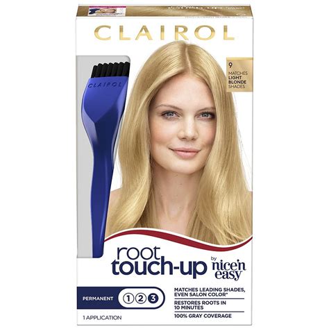 Clairol Nice N Easy Root Touch Up Permanent Hair Color Light Blonde Walgreens