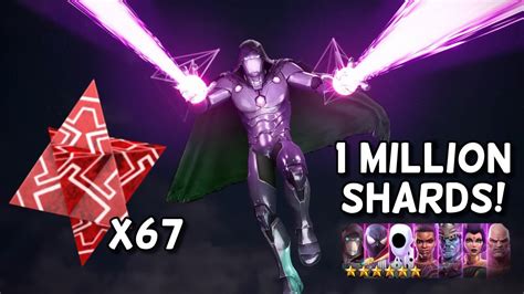 Massive 1 Million 6 Star Shard Opening New Featured Crystal Marvel Contest Of Champions