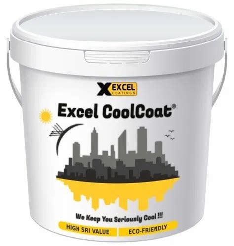 Matt White Heat Reflective Cool Roof Paint Number Of Coatings 2 Coats