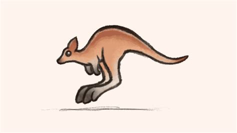 Kangaroo Hop Clip Art