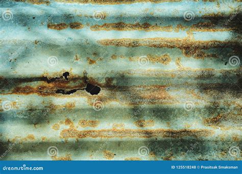 Rust On Zinc Stock Photo Image Of Rust Decaying Background