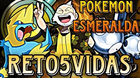 Pokémon Esmeralda Nuzlocke Cap4 Reto5vidas Tercer medalla de gimnasio