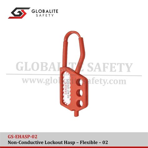 Red Nylon Flexible 01 Non Conductive Lockout Hasp At Rs 130 Piece