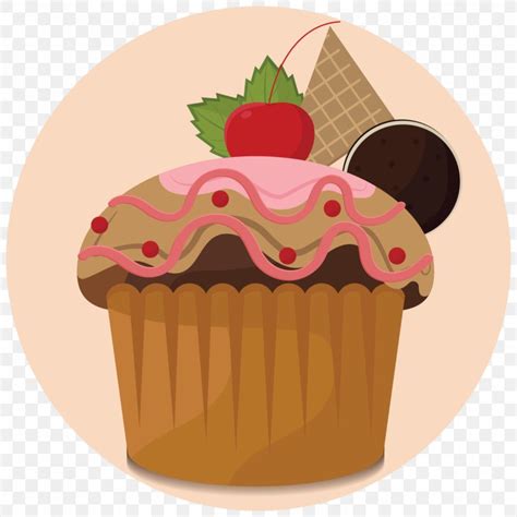 Cupcake Muffin Clip Art Illustration Buttercream PNG 1472x1472px