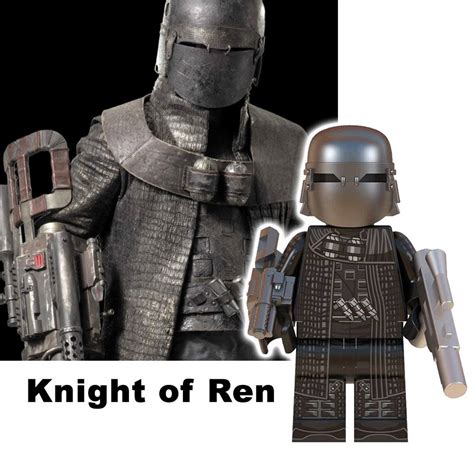 Cardo Knight Of Ren Custom Made Minifigure Star Wars Custom Etsy