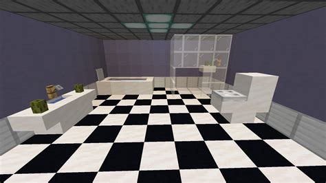 Minecraft Modern Bathroom