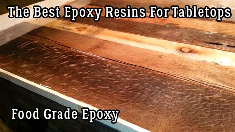 The Best Food Safe Epoxy & Food Grade Epoxy For Tabletops - Timber ...