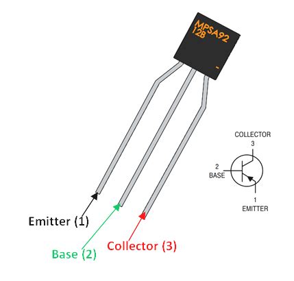 MPSA92 PNP High Voltage Transistor Datasheet Pinout And 48 OFF