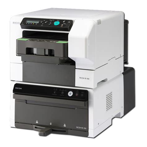 Текстильный принтер Ricoh Ri 100 с термофиксатором Rh 100 купить по ...