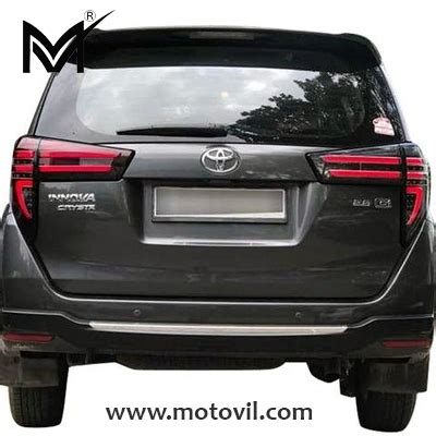 Innova Crysta Aftermarket Tail Lights Led Cayenne Style Motovil