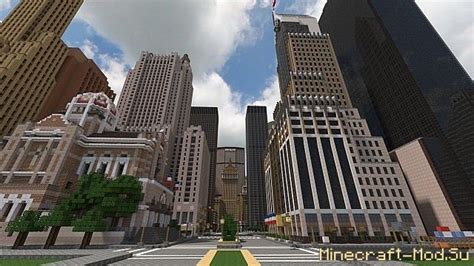 Midtown Manhattan New York City Minecraft