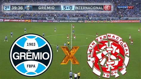 Qual O Resultado Do Grenal - GRENAL 407 - Grêmio 5 x 0 Internacional - Melhores Momentos ...