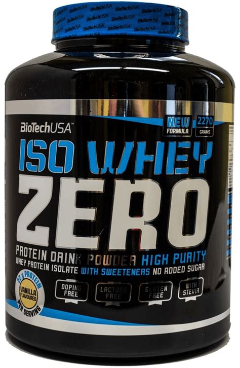 BioTech USA Iso Whey Zero 2270g Ab 62 95 Black Friday Deals