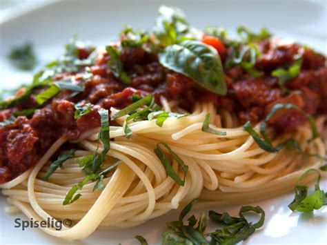 Oppskrift Spaghetti Bolognese Matawama