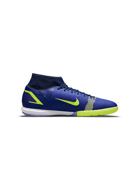 Nike Hallen Fu Ballschuhe Mercurial Superfly Academy Ic Blau