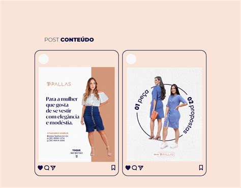 Social Media Moda Feminina On Behance