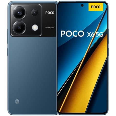 POCO X6 5G 8/256GB Azul Libre | PcComponentes.pt