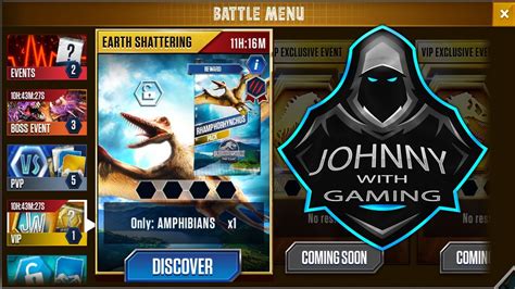 Jurassic World The Game Earth Shattering Event Gameplay