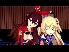 Genshin Impact Two Archer Girls 3d Hentai 4k 60fps Uncensored xxx Videos Porno Móviles