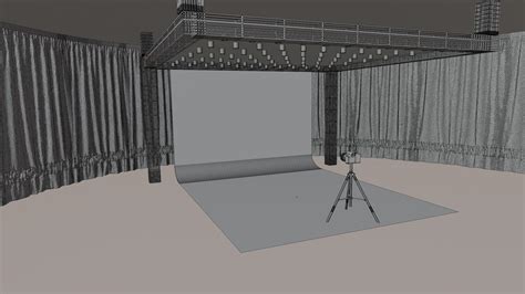 Professional Studio 3D Model - TurboSquid 2140821