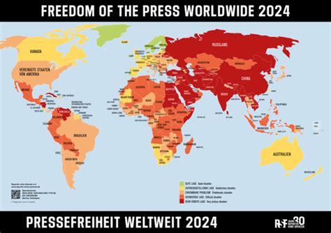 Rangliste Der Pressefreiheit 2024 Clip Mediaservice