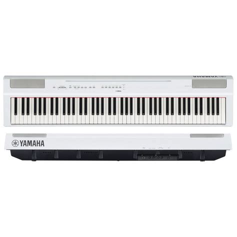 Yamaha P White Pianoforte Digitale Tasti Pesati