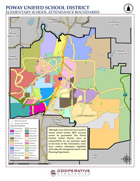 Elementary School Boundary Maps Boundaries Maps Poway Unified