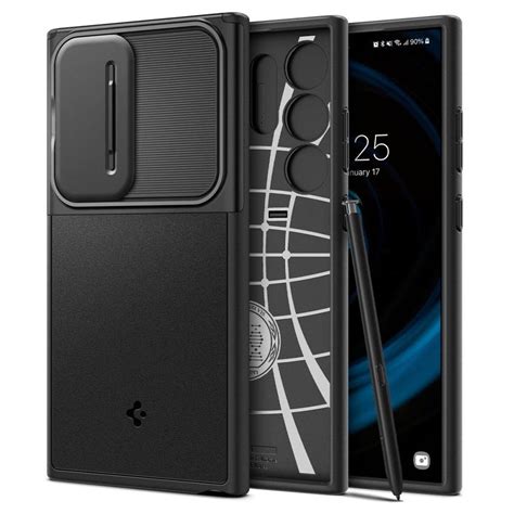 Spigen Optik Armor Deksel Til Samsung Galaxy S Ultra Svart