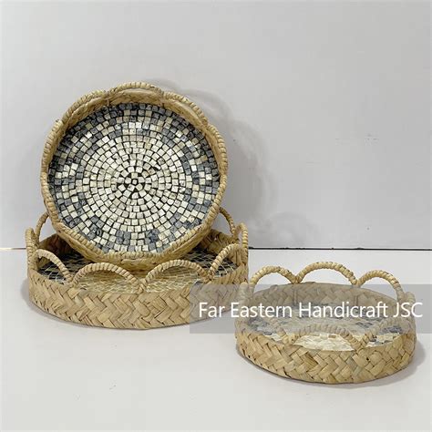 Water Hyacinth Tray 06 Fehandicraft