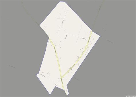 Map of Downsville CDP, Maryland