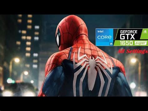 Marvel S Spider Man Remastered Gtx Super I F I All