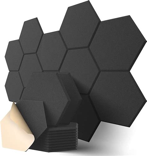 Panneaux Acoustiques Hexagonal Auto Adh Sif Pack Mousse Acoustique