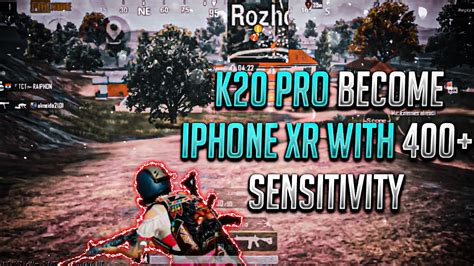 K20 Pro Become Iphone Xr With 400 Sensitivity Redmi K20 Pro Pubg