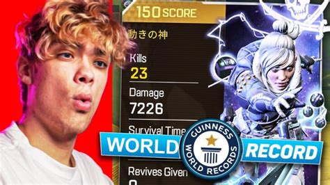 NEW 7000 DAMAGE RANKED WORLD RECORD SOLO VS SQUADS Apex Mobile