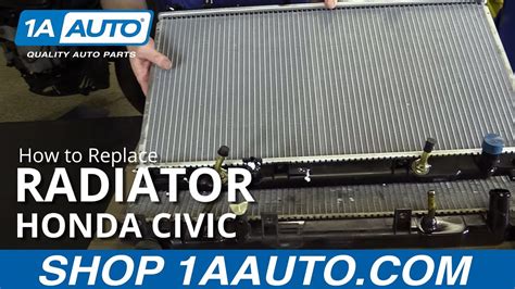 Replacing Radiator 2001 Honda Civic Autoshack Aluminum Core