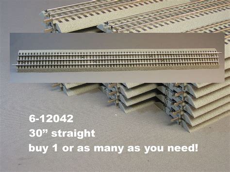 Lionel Fastrack 30 Inch Long Straight Track Fast O Gauge 3 Rail 6 12042