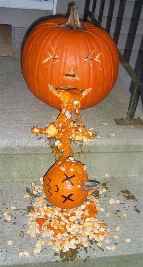 Puking Pumpkin by ghost-skittles on DeviantArt