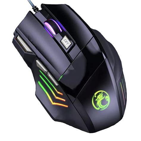 Mouse Gamer Exbom Dpi Ptico Kabum