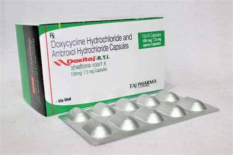 Doxycycline Hydrochloride Ambroxol Hydrochloride Capsules