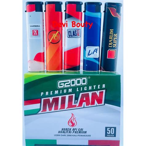 Jual Korek Bara G Milan Isi Pcs Shopee Indonesia