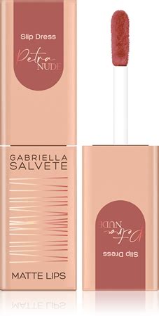 Gabriella Salvete Petra Nude Slip Dress Matte Liquid Lipstick Notino Ie