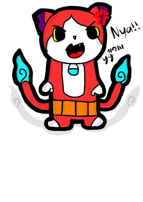 Another Jibanyan Drawing~~ | Yo-Kai Watch Amino